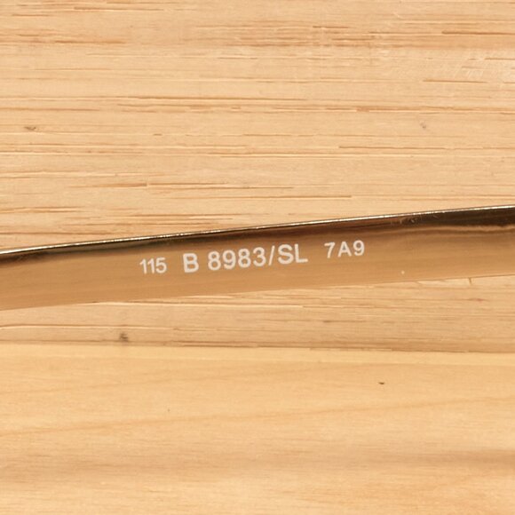 Burberry B8983/SL 7A9 Sunglasses / Brown Shield Wrap / Made in Italy by Safilo - Picture 9 of 10